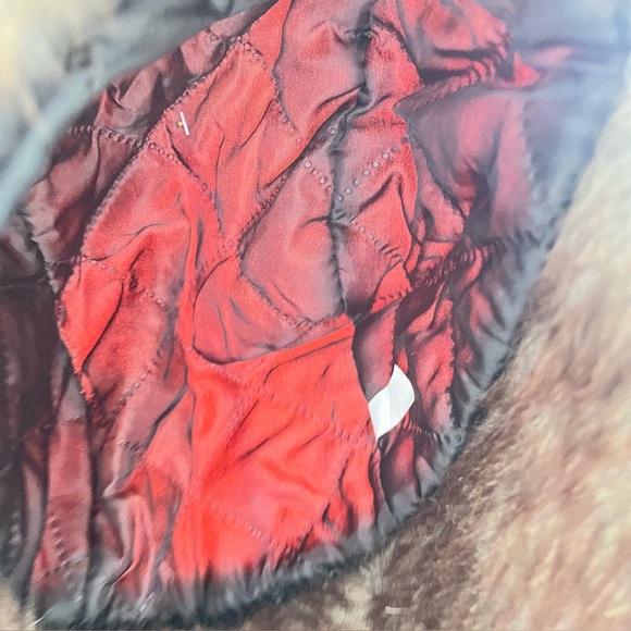 Source Unknown Orange and Black Quilted Bomber Hunting Hat main image 5